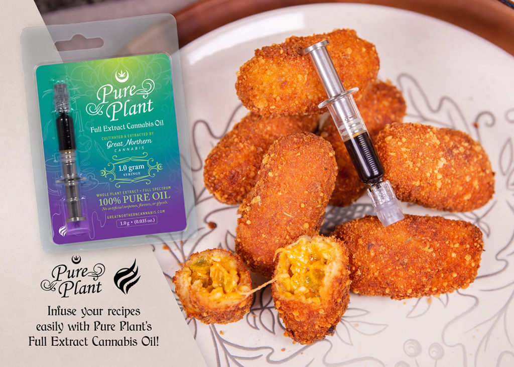 GreatNorthernCannabis_Recipes_PurePlantCheeseBites GreatNorthernCannabis_Recipes_PurePlantCheeseBites
